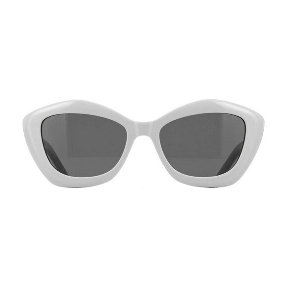 NEW SL68 004 SAINT LAURENT SUNGLASSES IVORY WOMEN CAT EYE EYEWEAR SL 68 004